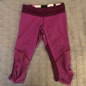 Lululemon crop leggings size 8